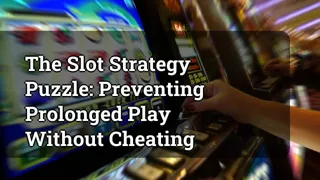 The Slot Strategy Puzzle Preventing Prolonged Play Without Cheating
